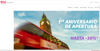 Estancia Riu Plaza London Victoria con descuento de hasta 30% y desayuno incluido