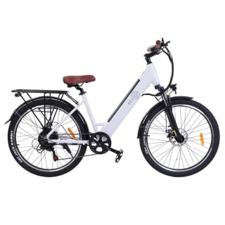 Bicicleta eléctrica Bezior M3 motor 48V 500W velocidad máxima de 32 km/h batería 10,4 Ah autonomía 60 km neumáticos 26" por solo 599€