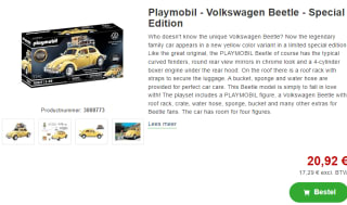 Playmobil Volkswagen Kever - Special Edition voor €20,92 bij Proshop