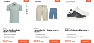 Tot 68% korting op Gaastra kleding bij Geheimedeals