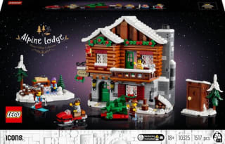 LEGO 10325 Icons Skihut Modelhuis Bouw en Decoratie Set voor €79,99 bij Bol
