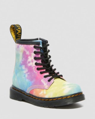 Botas 1460 TIE DYE para niños de piel por 48€