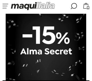-15% de Descuento en Alma Secret.