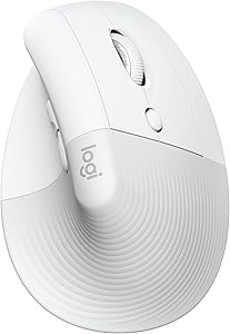 Logitech Lift Wit Ergonomische Draadloze Muis voor €29,99 bij Amazon