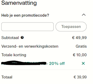 20% korting op bijna alles (incl. sale) dmv code bij Nike