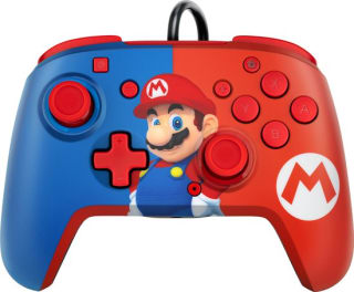 PDP Faceoff Deluxe+ Audio Wired Controller - Super Mario voor €17,95 bij Bol