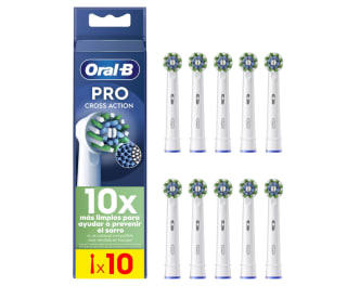 Pack 10 Cabezales Oral-B Pro CrossAction a tan solo 23,95€