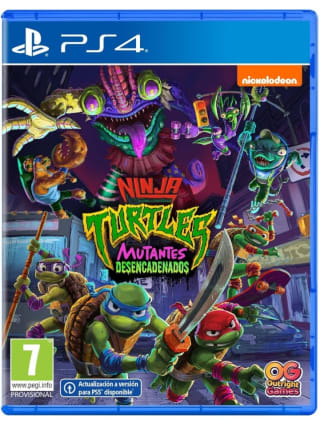 Teenage Mutant Ninja Turtles Mutantes Desencadenaeas PS4 por 22,94€.
