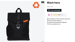 Bold Banana laptoprugzak / Rugtas / Schooltas - 15.6 inch voor €27 bij Bold-banana