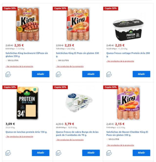 50% que vuelve en Carrefour.