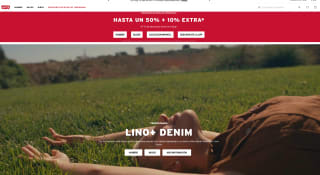 Descuento hasta 30% selección ropa LEVI'S (Miembros de Red Tab)