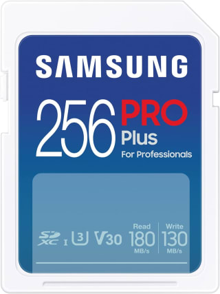 Samsung PRO Plus - SD Geheugenkaart - 256 GB voor €21,50 bij Amazon