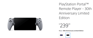 PlayStation Portal™ Remote Player – 30th Anniversary Limited Edition voor €239,99