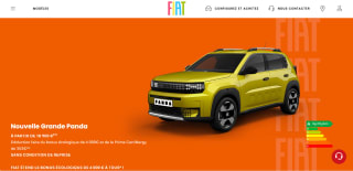 Voiture Fiat Grande Panda Electrique - 44KWh, 320km, WLTP à 18 900€