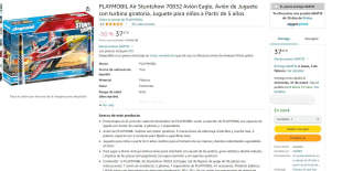 Playmobil Air Stuntshow Avión Eagle por 37,47€