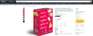 Jogo: Taco Gato Cabra Queijo Pizza - R$ 39,90