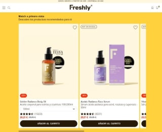 Hasta -30% de Descuento en Freshly.