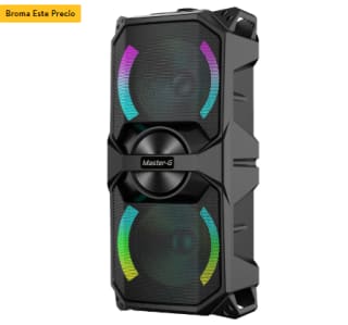 Parlante Karaoke Bluetooth Luxor 6,5” X2 Con Micrófono por $32.990