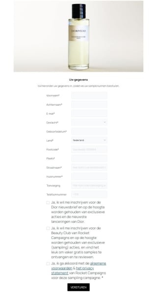 Vraag uw gratis Dioriviera sample aan bij Parfumado