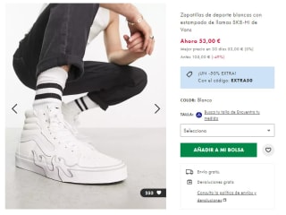 Hasta 70% + 50% EXTRA descuento en tu compra en ASOS
