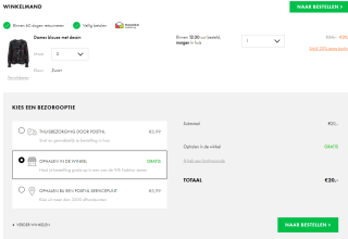 20% extra korting op alle sale bij WE fashion