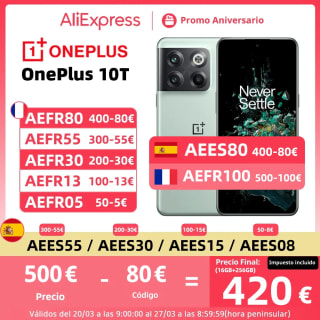 OnePlus 10T 10 T 5G Smartphone 16GB 256GB