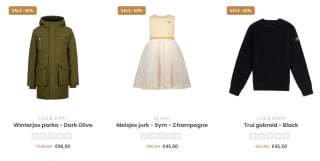 Tot 50% korting op merkkleding tijdens de Mid -Season sale bij De Kinderkledingwinkel