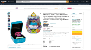 BIZTEE MAGICALS juguete mascota interactiva digital por 29,99€