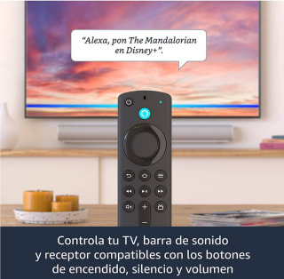 Fire TV Stick 4K con mando por voz Alexa a solo 29,99€