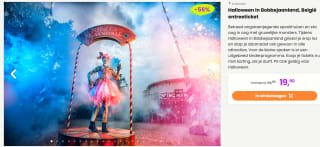 Tickets voor Halloween Bobbejaanland voor €19,90 via Actievandedag