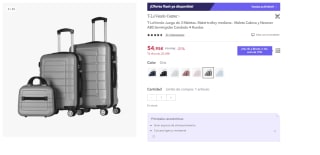 Juego de 3 Maletas T-LoVendo por 39.95€