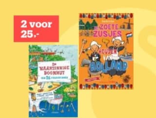2 kinderboeken voor €25 bij Bol.com
