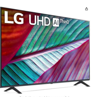 LG 50UR78006LK 50" 4K UHD Smart TV HDR10 webOS23 Serie 78 Procesador Alta Potencia Dolby Digital Plus Alexa/Google Assistant por 322,15€