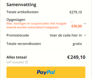 OnePlus 10T 128GB voor €249 dmv code bij Aliexpress
