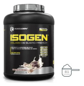 Sam's: Proteína Aislada de Suero de Leche Forzagen Isogen Cookies and Cream 2.27 kg