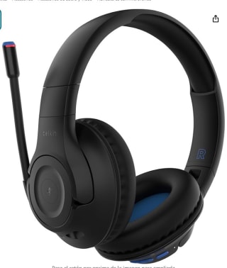 Auriculares inalámbricos Bluetooth con micrófono para niños SoundForm Inspir marca Belkin por 23,90€