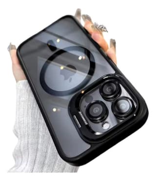 Kit Funda con Magsafe para iPhone + Mica Lentes $140 | Descuento Mercado Libre