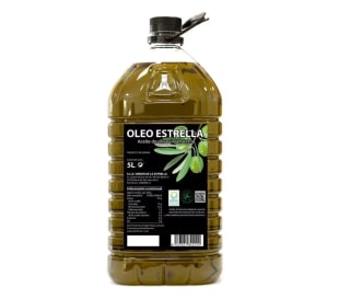 5L Aceite Oliva Virgen Extra Jaén Andalucía Aceite Cooperativa OLEOESTRELLA por 26,26€