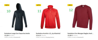 Recopilación de Suaderas para mujer desde 7,99€