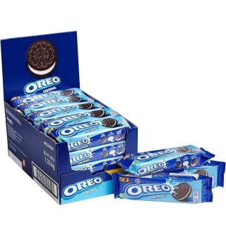 Oreo Original Galletas de Cacao Rellenas de Crema Sabor Vainilla Caja de 20 paquetes x 66g por 10,44€.