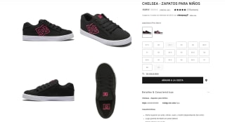 -zapatillas infantiles Dc por 19,99€