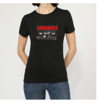Camiseta para Mujer Kukuxumusu Jamones por 9.99€