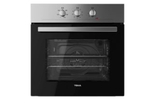 Horno - Teka HE 715 SS, 57 l, Independiente, Esmalte fácil de limpiar, 5 niveles, SurroundTemp, 59.5 cm, Inox por 199€.