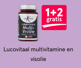 Lucovitaal vitamines 1+2 gratis bij Etos