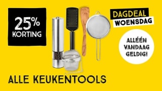 25% korting op alle keukengerei bij Xenos