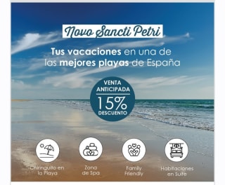 -15% de Descuento en Hotel Vincci Costa Golf 4* en Chiclana.