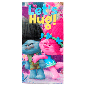 Toalla playera trolls por 3,99€