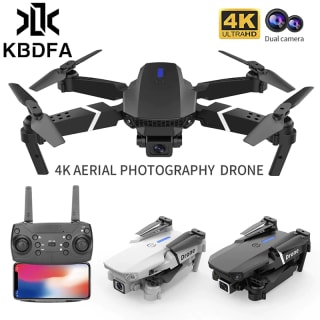 Dron KBDFA plegable E88 Pro 2022 a solo 19,77€