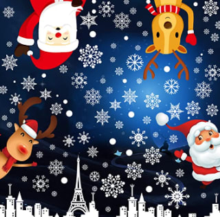 Pegatinas de Navidad para ventana a solo 2.99€