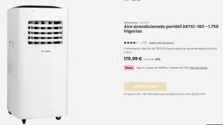 Aire acondicionado portátil ARTIC-160 por 159,99€